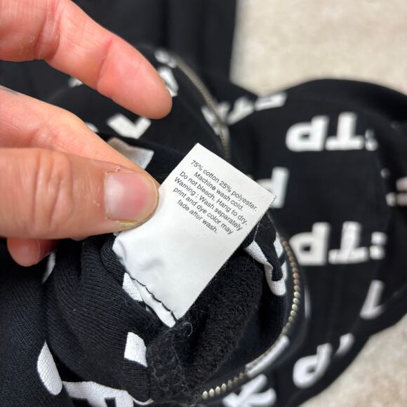 FTP AOP All Over Logo Reversible Hoodie Men's Large Rare - Picture 8 of 11